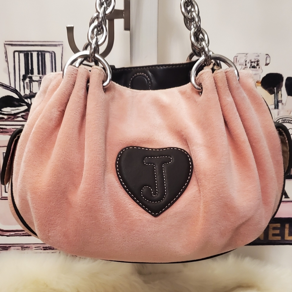 ***SOLD***Juicy Couture Pink "Fairytale" Hobo Handbag! - Picture 7 of 9
